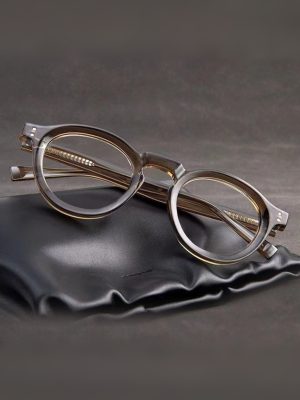 Japanese Retro Style Vintage Round Frame Trendy Glasses